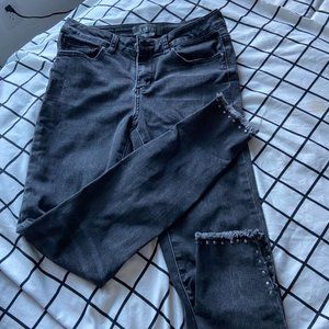black jeans